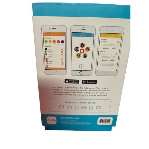 Disney Circle White Internet Filter Reimagined Parental Control New - Picture 2 of 15